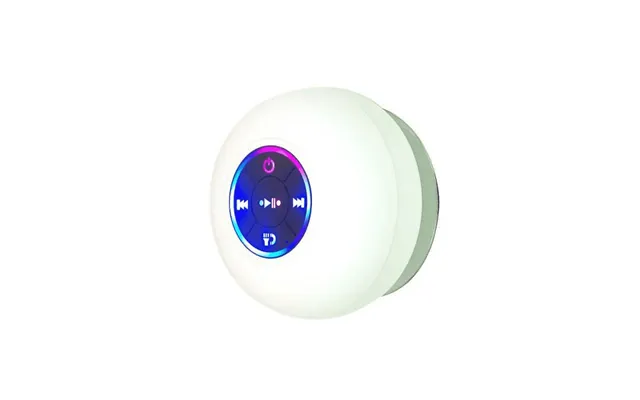 Showery Beat Waterproof Bluetooth Bathroom & Shower Speaker - White