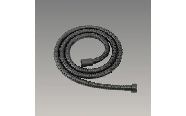 Showery Black Universal Stainless Steel Shower Hose 1.5m - Black