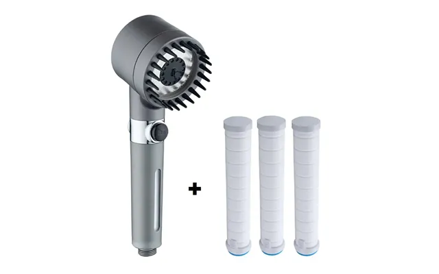 Showery Ecoflow Massage Shower Head - Showery Ecoflow Massage 3 Filters