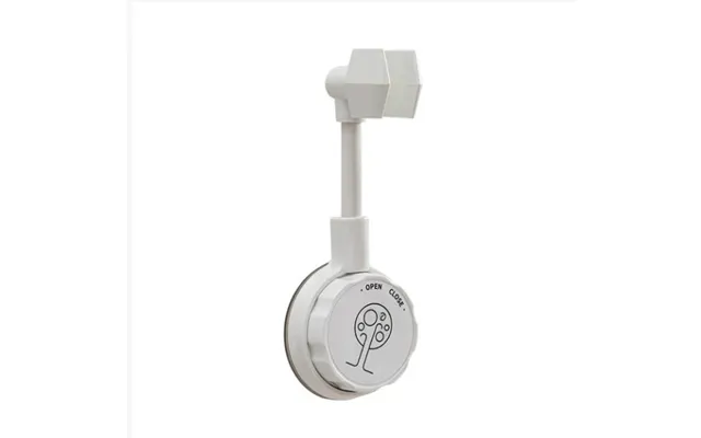 Showery Universal Adjustable Shower Head Holder Bracket - White
