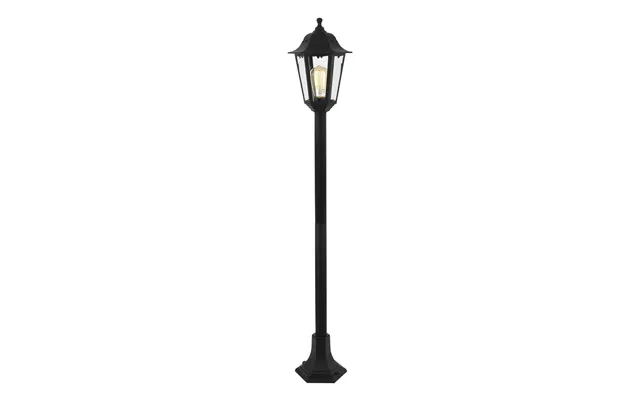 Coast Bianca 3 Height Post Lantern In Black Outdoor Exterior