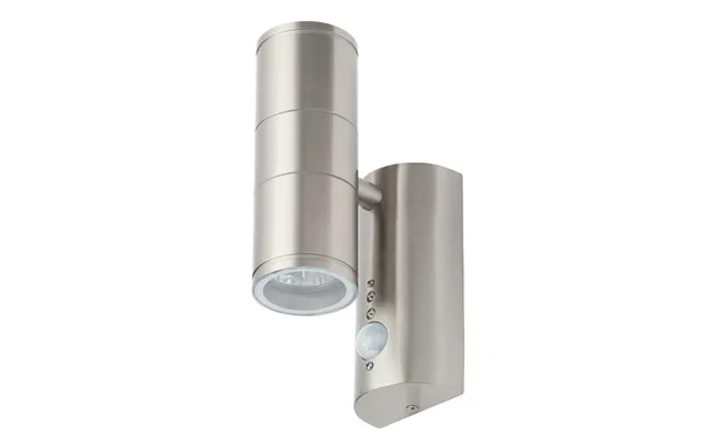 Coast Islay Up And Down Wall Light Pir Sensor In Stainless Steel Outdoor Exterior