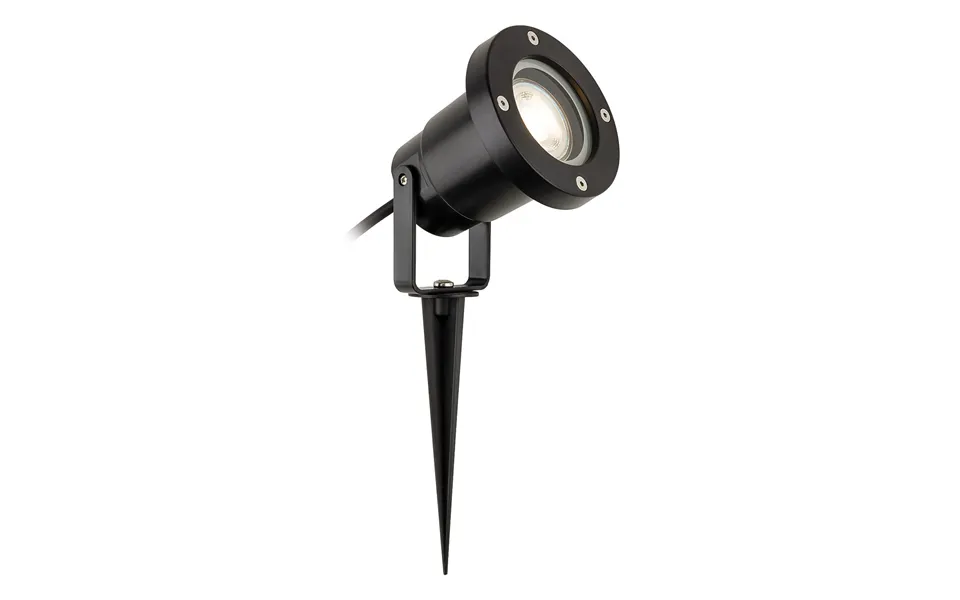 Firstlight Monza Garden Spike Anti-corrosion In Black Outdoor Light