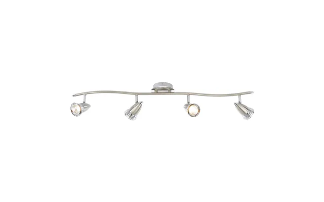 Inlight Elara 4-light Light Bar Spotlight In Satin Nickel And Chrome