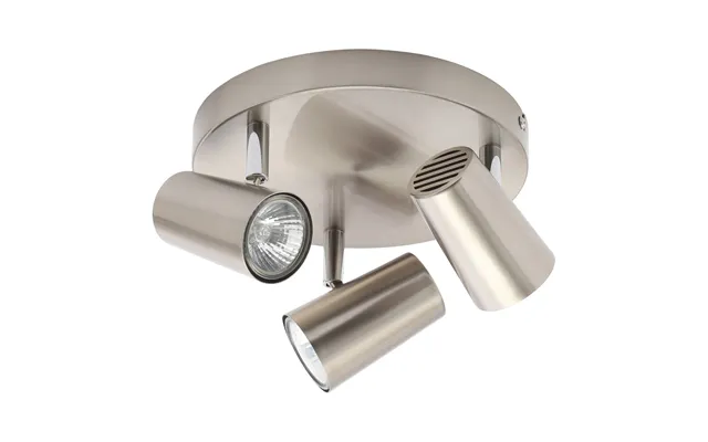 Inlight Harvey 3-light Ceiling Spotlight In Satin Nickel
