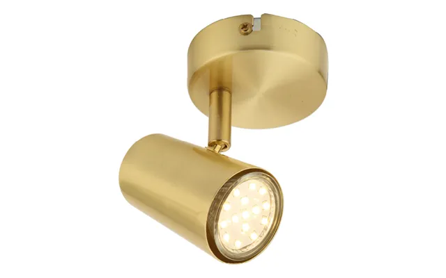 Inlight Harvey Adjustable Ceiling Spotlight In Satin Brass
