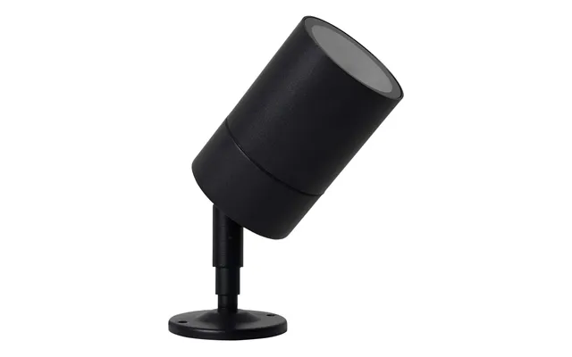 Zink Leto Ground Spotlight Garden Spike In Black Outdoor Exterior Light Lights