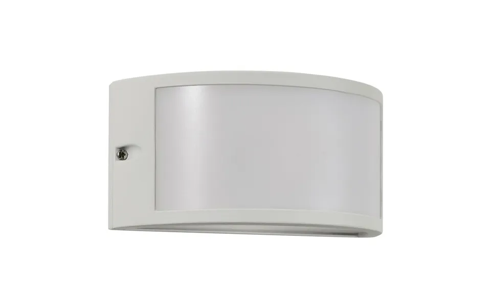 Zink Pau Led Bulkhead 10w Cool White In Outdoor Exterior Lights