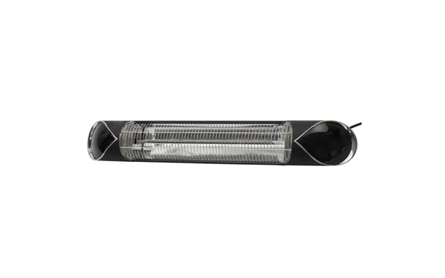 Zink Radiant Flare Wall Mounted Patio Heater 2000w In Black Outdoor Exterior Lights
