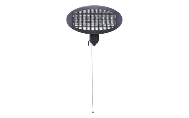 Zink Radiant Opal Floor Standing Patio Heater 2000w Carbon Element Floor Standing In Black Outdoor Exterior Lights