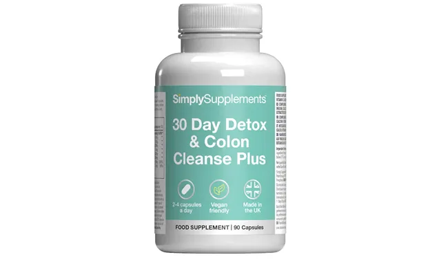 30 Day Detox & Colon Cleanse Plus