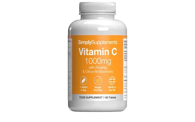 Vitamin C 1000mg With Rosehip & Citrus Bioflavonoids