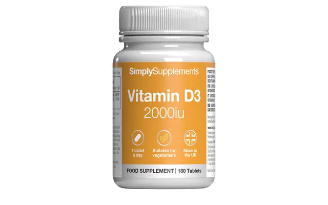 Vitamin D3 Tablets 2,000iu