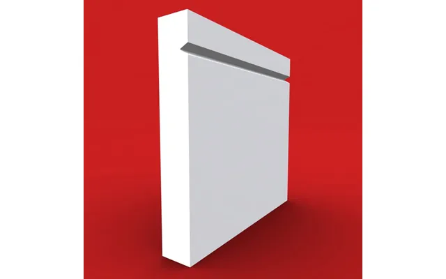 Square Edge V Grooved Mdf Skirting