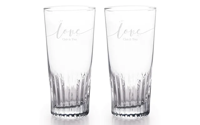 Personalised Drink Glass - Set Of 2