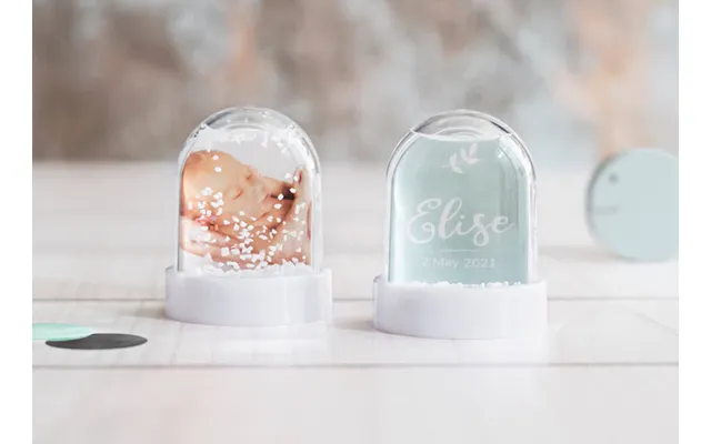 Personalised Mini Snow Globe - Set Of 12