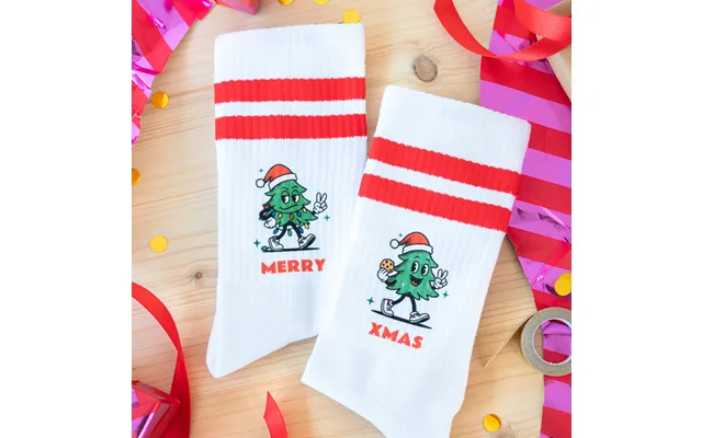 Personalised Name Socks Red Size 42-46 Fun Socks With Full Print