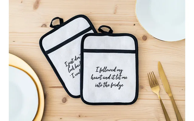 Personalised Pot-holders - Set Of 2