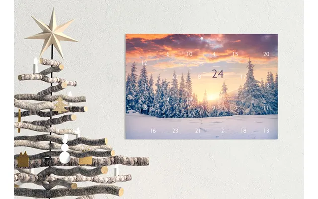 Photo Advent Calendar Snowy Trees Smartphoto
