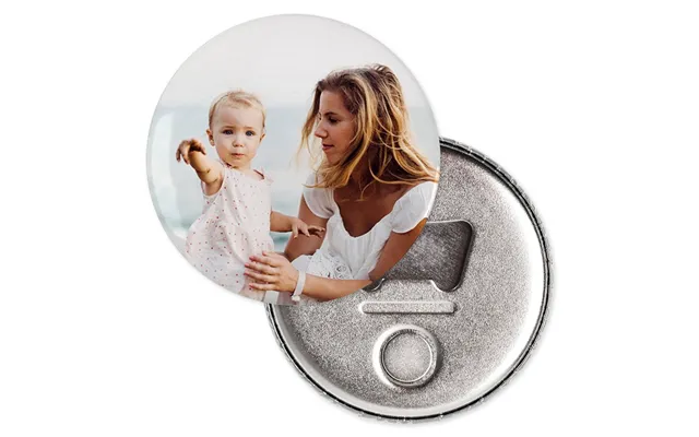Smartphoto Magnet Badge Bottle Opener - Set Of 4