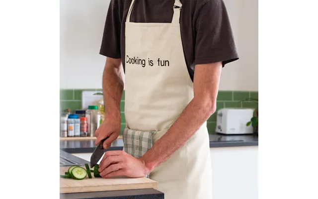 Smartphoto Personalised Beige Apron Embroidered