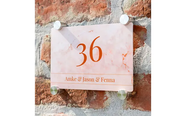Smartphoto Personalised House Number