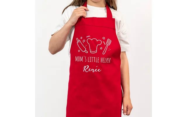 Smartphoto Personalised Kids Apron Red