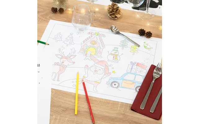 Smartphoto Personalised Placemats Christmas - Set Of 24