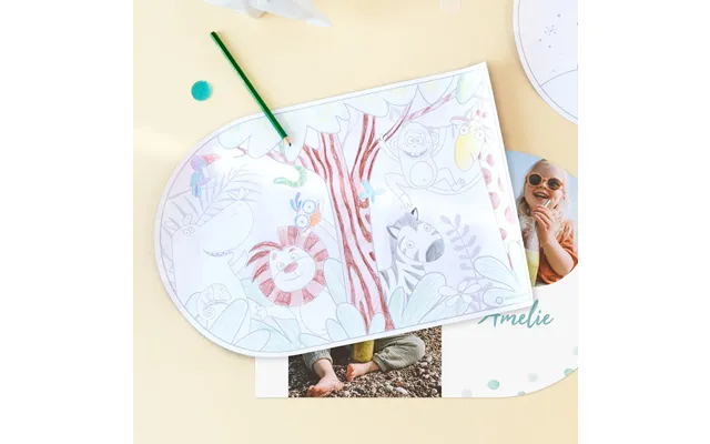 Smartphoto Personalised Placemats Jungle Safari - Arch