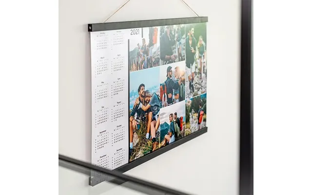 Smartphoto Poster Calendar With Magnetic Hanger 60 X 40 Cm Black
