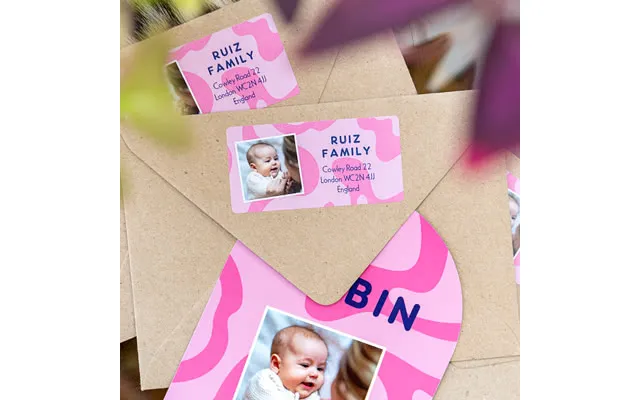 Smartphoto Sender Address Labels - Set Of 16