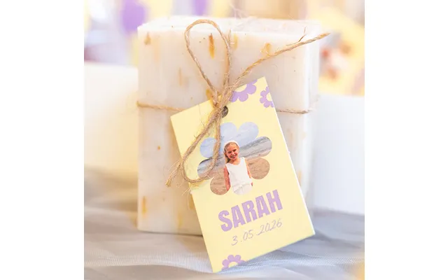 Smartphoto Soap Bar With Rectangular Label 6 Pcs