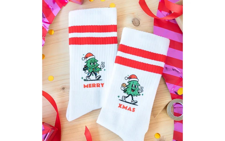 Smartphoto Socks Red Size 37-41