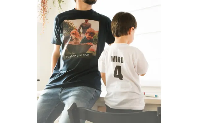 Smartphoto T-shirt Men Grey Back M