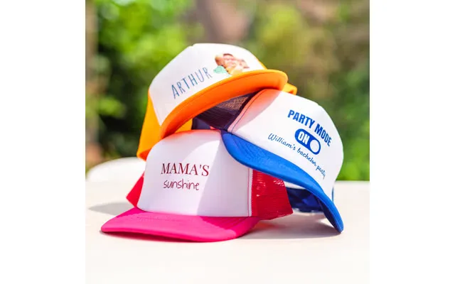 Smartphoto Trucker Cap Adults Xs-s Fuchsia