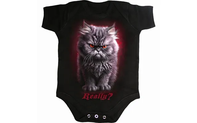 Anger Management - Baby Sleepsuit Black