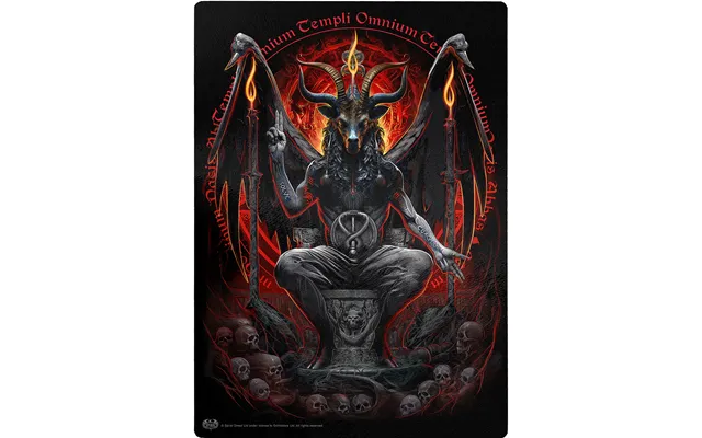 Baphomet - Glass Chopping Board Rectangular