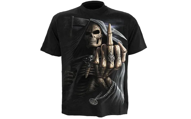 Bone Finger - T-shirt Black