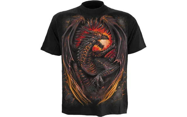 Dragon Furnace - Kids T-shirt Black