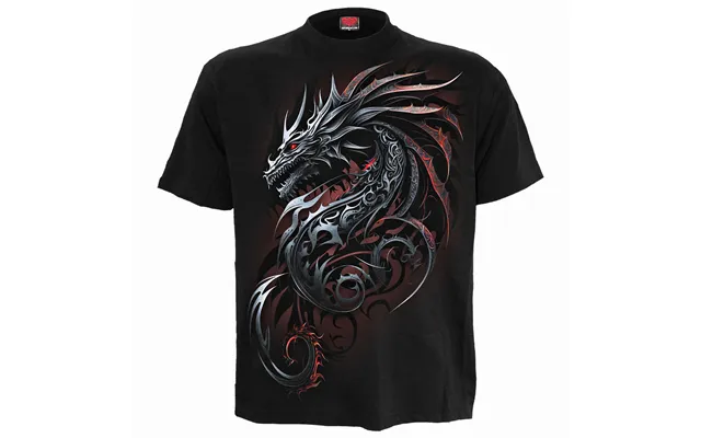 Dragon Shards - Front Print T-shirt Black