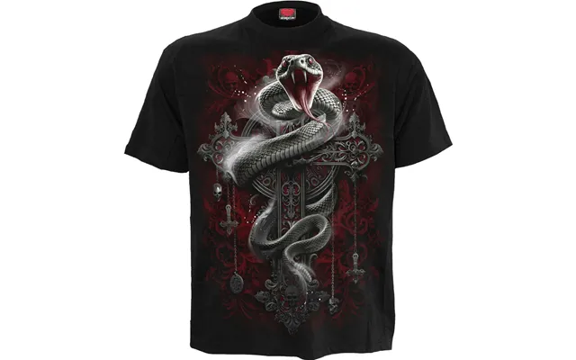 Gothic Serpent - T-shirt Black