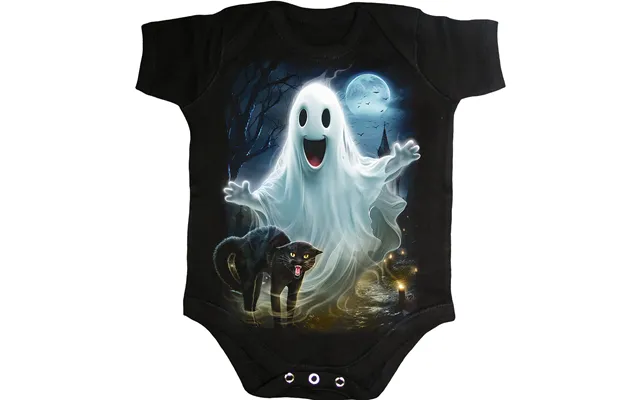 High Spirits - Baby Sleepsuit Black