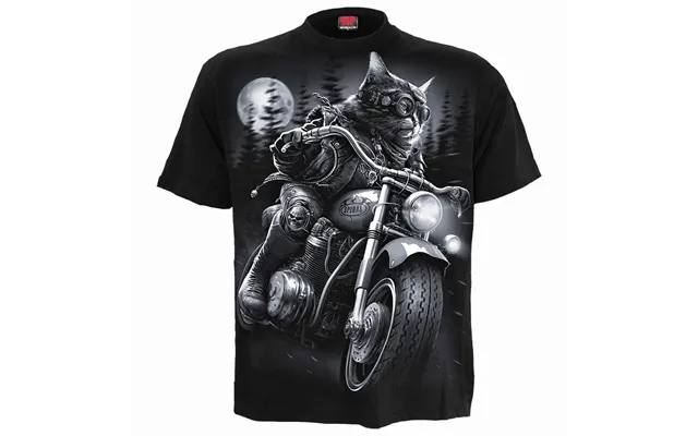 Nine Lives - T-shirt Black