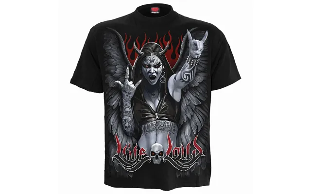 Rock Loud - T-shirt Black