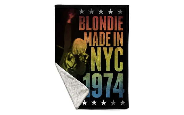 Rocksax Blondie Blanket - Made In Nyc
