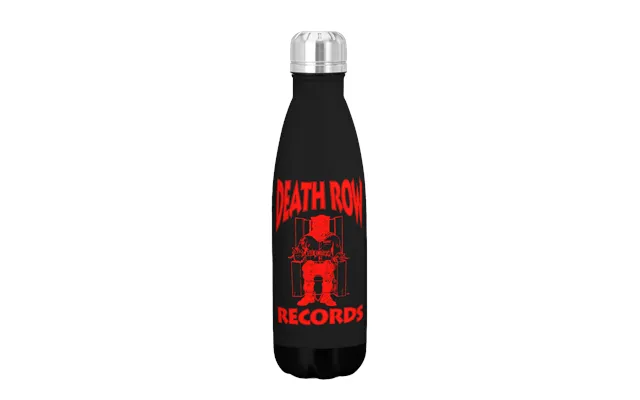 Rocksax Death Row Records Drink Bottle - Red