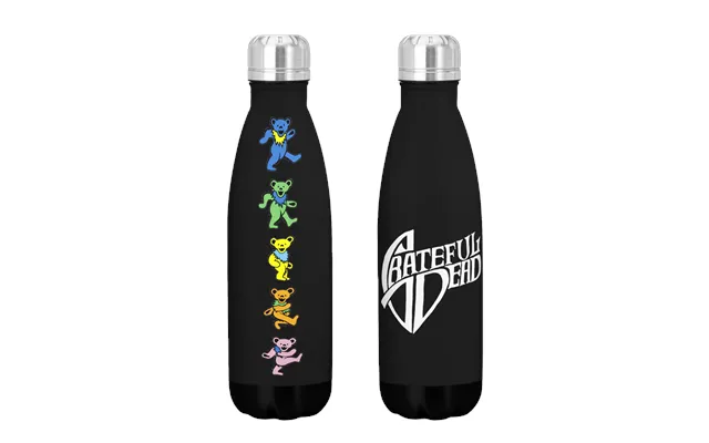 Rocksax Grateful Dead Drink Bottle - Dancing Bears