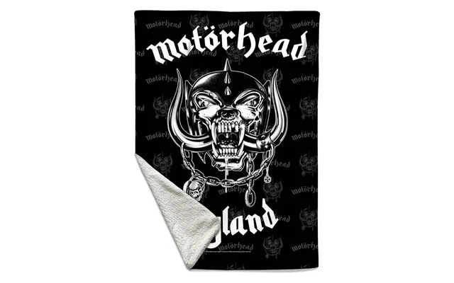 Rocksax Motorhead Sherpa Fleece Blanket - England