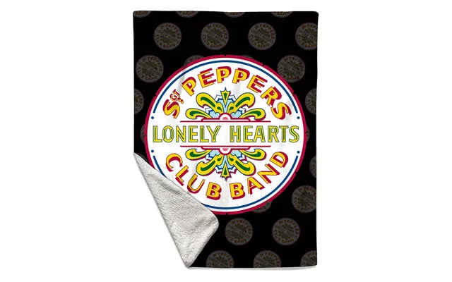 Rocksax The Beatles Sherpa Fleece Blanket - Sgt Peppers