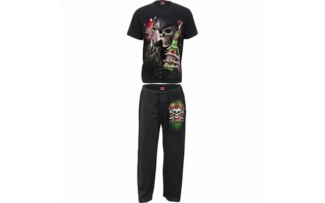 Triple 6 - 4pc Mens Gothic Pyjama Set